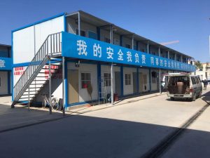 中建三局小瓦窯項目案例住人集裝箱工人宿舍